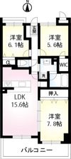 ヴィラモラージュの間取り画像