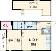 ラ・ミレイユ黒土の間取り画像
