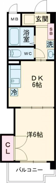 アンシャンテ中百舌鳥の間取り画像