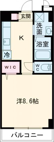 IL VIALE（イル ヴィアーレ）の間取り画像