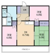 ガーデンヒルズ藍住Ⅰの間取り画像