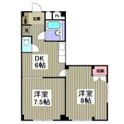 マンションタカノの間取り画像