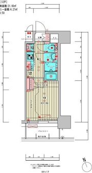 プレサンス大津京町ベルリーヴァの間取り画像