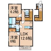 フォレストメゾン楠 D棟の間取り画像