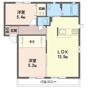 エスポワールAの間取り画像