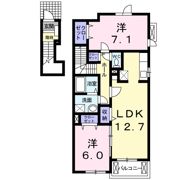 ベルプロムナードの間取り画像