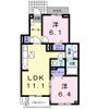 グラシオッソBの間取り画像