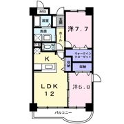 アンソレイエ アオキの間取り画像