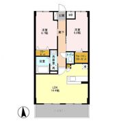 Park Side Residence（ﾊﾟｰｸｻｲﾄﾞﾚｼﾞﾃﾞﾝｽ）の間取り画像