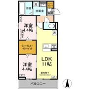 ルヴィータ大日の間取り画像
