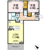 ラコリーナ花園の間取り画像