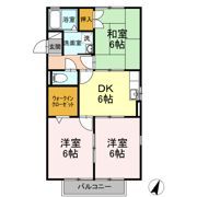 ハイツボナールの間取り画像