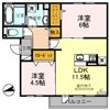 Harmony courtの間取り画像