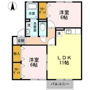 アパルトマントNFB A棟の間取り画像