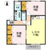 アパルトマントNFB A棟の間取り画像