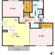 セジュール椿通りの間取り画像