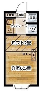 ジュネスクリエイトⅢの間取り画像