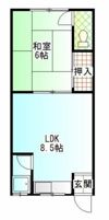 山幸ハイツの間取り画像