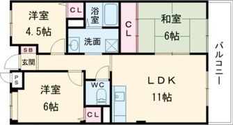 グランステージ大将軍の間取り画像