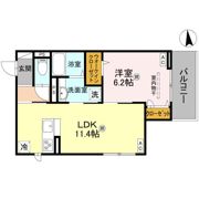 パサログランデ中安井の間取り画像