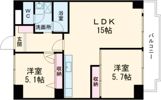 ダイアパレス久留米の間取り画像