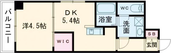 SOAR堺綾之町の間取り画像