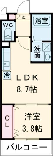 Raffine諏訪ノ森の間取り画像