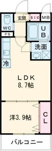 Raffine諏訪ノ森の間取り画像