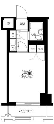 ナイスアーバンスピリッツ鶴見市場Ⅱ芦澤ビルの間取り画像