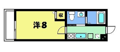 リベルテ・恵の間取り画像