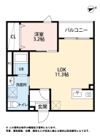 ステラ連坊の間取り画像