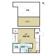 シエル若林の間取り画像