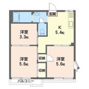 シャルマンコートの間取り画像