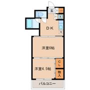 シャングリラ高松の間取り画像