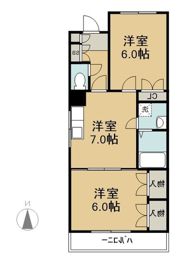 ルミナス出来島の間取り画像