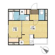 月光福山東壱番館の間取り画像