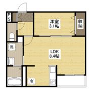 月光福山東壱番館の間取り画像