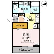 AKコンフォルト高崎栄町の間取り画像