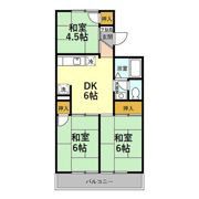グランディオス久喜の間取り画像