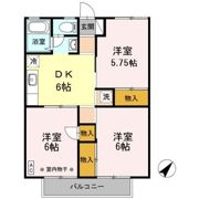 ハイム雅・梓 雅の間取り画像