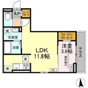 D Paina 桜ヶ丘の間取り画像