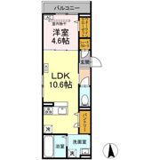 D Paina 桜ヶ丘の間取り画像
