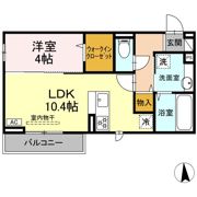 GRAND D-ROOM高宮北Wの間取り画像