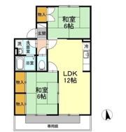 セジュール友清 B棟の間取り画像