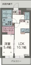 ウェスタ アザレアの間取り画像