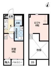 CLOVER（クローバー）の間取り画像