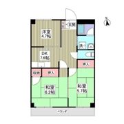 コーポサンライズモリの間取り画像