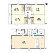 4275春日部市備後東12期4棟1号棟の間取り画像