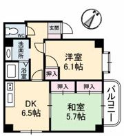 アメニティ庚午の間取り画像