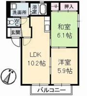 シャーメゾン K 五番館の間取り画像